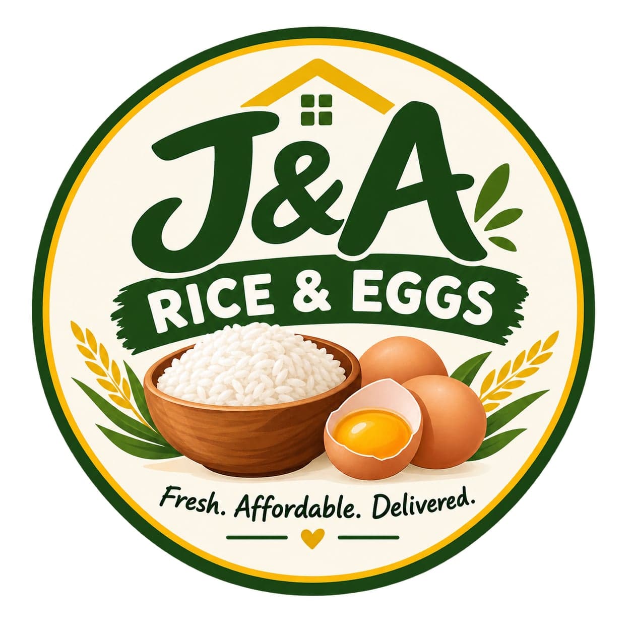 J & A Rice and Eggs